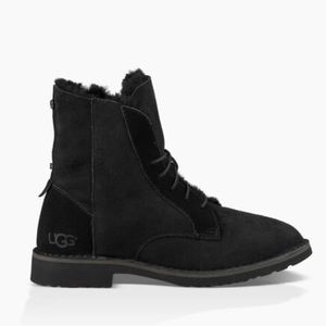 UGG Quincy Women’s Lace Up Combat Boot SZ 10